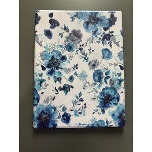 Tablet White Floral Cover New